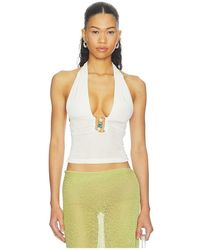 superdown - Starling Halter Top - Lyst