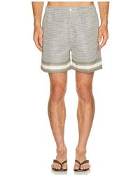 CHE - Berkeley Border Printed Swim Short - Lyst