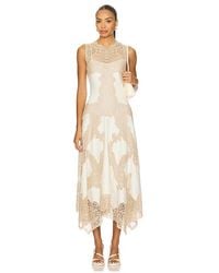 Ulla Johnson - Ärmelloses Kleid Mit Zipfelsaum Arlette - Lyst