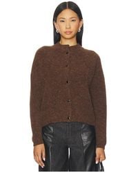 Gestuz - Cárdigan Corto Alpha En Color Marrón Talla (También En Xl) - Lyst