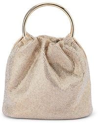 OLGA BERG - Mabel Crystal Top Handle Bag - Lyst