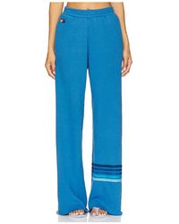 Aviator Nation - Rugby Stitch Wide Leg Pocket Sweatpant - Lyst