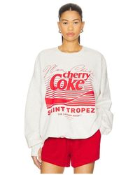 The Laundry Room - Cherry Coke Saint Tropez Sweatshirt - Lyst