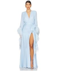 Bronx and Banco - Maxivestido Geisha En Color Bebe Azul Talla En - Lyst