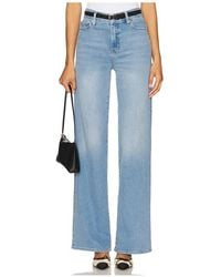 FRAME - Le Slim Palazzo Long Jeans - Lyst
