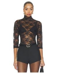 Bobi - Half Sleeve Modern Mock Neck - Lyst