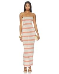 SNDY'S - Celia Shimmer Maxi Dress - Lyst