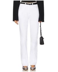 FRAME - Recto(A) The Vertical En Color Blanco Talla (También En 24, 26, 27, 28, 29, 30, 31, 32, 33, 34) - Lyst
