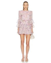 Elliatt - Alindra Sleeve Mini Dress - Lyst