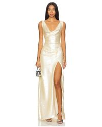 AKNVAS - Sequined Proserpina Gown - Lyst