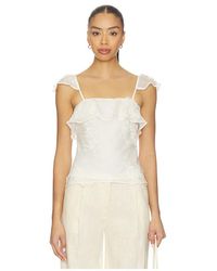 Bardot - Lisette Frill Detail Cami - Lyst