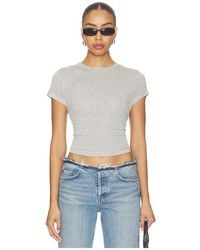 Agolde - Adine Shrunken Tee - Lyst