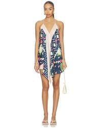 VERANDAH - Handkerchief Mini Dress - Lyst