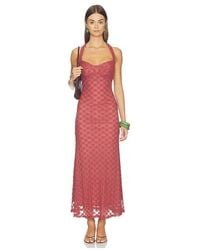Bardot - Mariko Halter Neck Midi Dress - Lyst