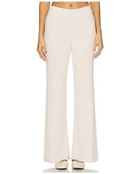 Barefoot Dreams - Cozychic Ultra Lite Lurex Rib Wide Leg Pant - Lyst