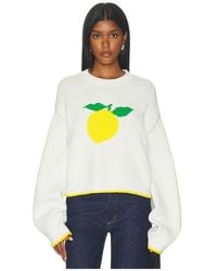 MAJORELLE - PULL LENNEX en Cream - Lyst