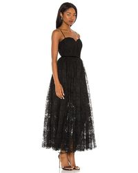 chinese dress ladies Sofina Lace Midi Dress  SAU LEE