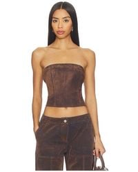 BY.DYLN - Azalea Corset Top - Lyst