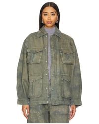 GRLFRND - Kaia Oversized Drawstring Jacket - Lyst