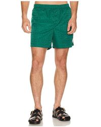 CASABLANCA - Monogram Jacquard Swim Shorts - Lyst