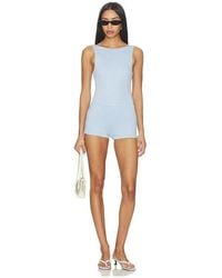 MORE TO COME - Penelope Boat Neck Romper - Lyst