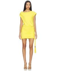 Jonathan Simkhai - Nyla Draped Jersey Mini Dress - Lyst