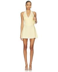 Frankie's Bikinis - Audrey Satin Dress - Lyst