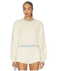 FRAME - X Alexandra Leclerc The Monte Carlo Sweatshirt - Lyst
