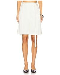 Rohe - Short A Medida Con Cinturón En Color Blanco Talla En - Lyst