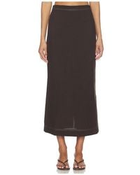 ALIGNE - Mia Linen Mix Skirt - Lyst