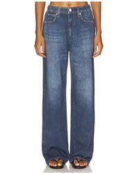 Rag & Bone - Rb Miramar Terry Wide Leg Jeans - Lyst