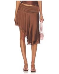 Lioness - Legacy Midi Skirt - Lyst