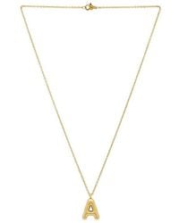 petit moments - Bubble Initial Necklace - Lyst