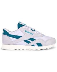 Reebok - Zapatilla Deportiva Classic Nylon En Color Lavanda Talla (También En 11, 5, 5.5, 6, 6.5, 7, 7.5, 8, 8.5, 9, 9.5) - Lyst