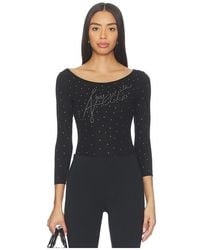 Area - Ballerina Logo Bodysuit - Lyst