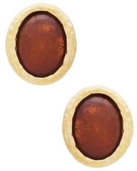 Heaven Mayhem - Pendientes Beverly En Color Oro Metálico Talla En - Lyst