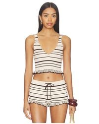 Lovers + Friends - Etta Stripe Knit Tank - Lyst