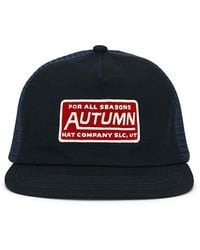 Autumn Headwear - Trucker Cap Strapback Cap - Lyst