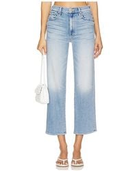 Mother - The Rambler Zip Ankle Jeans - Lyst