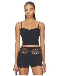BY.DYLN - Onyx Corset Top - Lyst