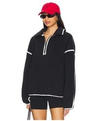 WellBeing + BeingWell - Morena Fleece Half Zip - Lyst