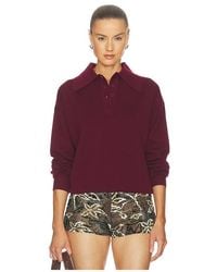 ALÉMAIS - Claudia Knit Polo - Lyst
