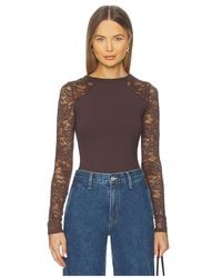 Free People - X Intimately Fp No Excuses Long Sleeve - Lyst