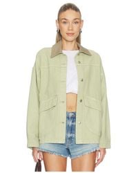 Free People - X We The Free Lemon Denim Jacket - Lyst