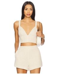 L'Agence - 'Agence Sujetador Top Castalia En Color Crema Talla (También En Xxs, Xs, S, M, Xl) - Lyst