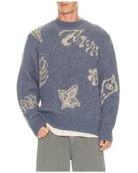Oas - Symo Pino Crewneck Sweater - Lyst