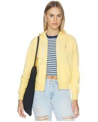 Polo Ralph Lauren - Island Fleece Hooded Full Zip Sweatshirt - Lyst