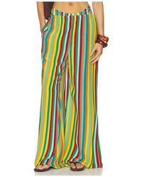 Simon Miller - Nella Crepe Wide Leg Pant - Lyst