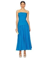 Jonathan Simkhai - Arie Strapless Bustier Midi Dress - Lyst