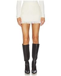 Lovers + Friends - Greta Tweed Mini Skirt - Lyst